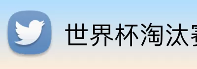 世界杯淘汰赛时间 Logo